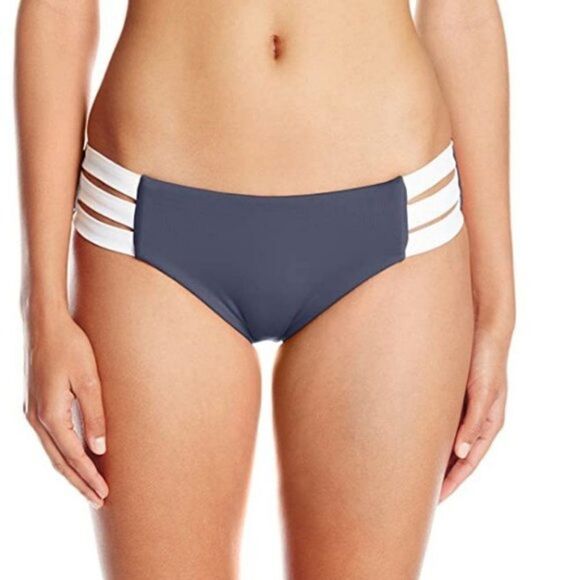 Seafolly Hipster Bikini Bottom Block Party Swimwear - Picture 1 of 4
